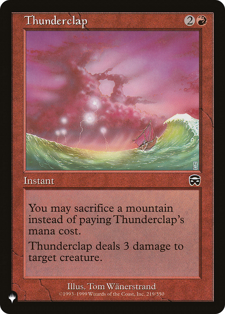 Thunderclap [The List] | Webway Games