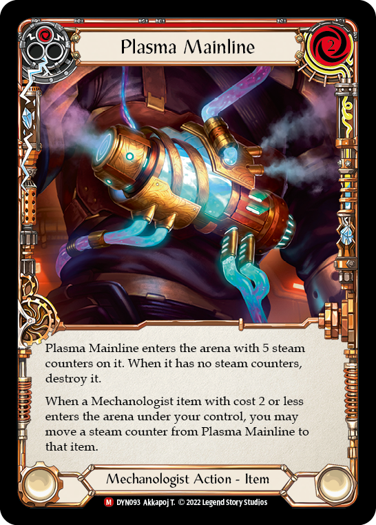 Plasma Mainline [DYN093] (Dynasty)  Rainbow Foil | Webway Games