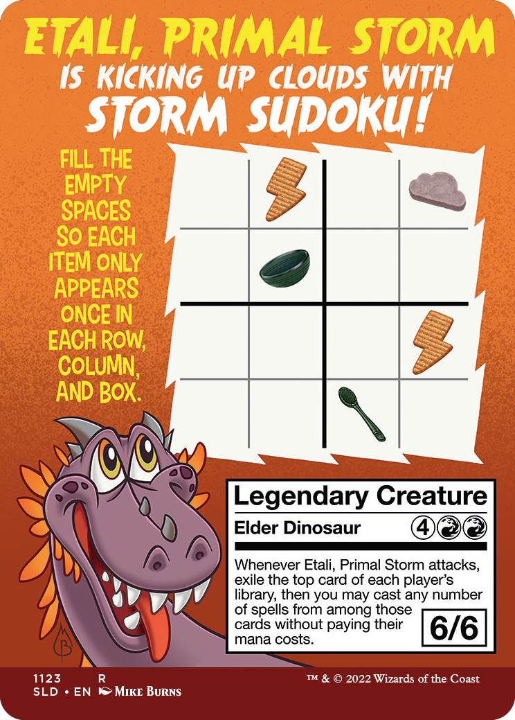 Etali, Primal Storm (Borderless) [Secret Lair Drop Series] | Webway Games