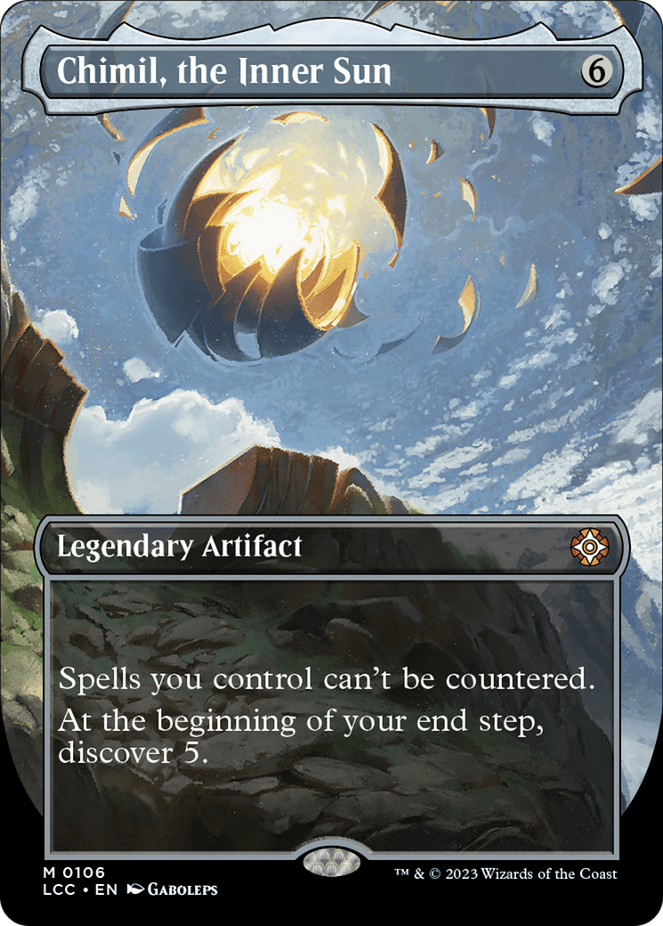 Chimil, the Inner Sun (Borderless) [The Lost Caverns of Ixalan Commander] | Webway Games