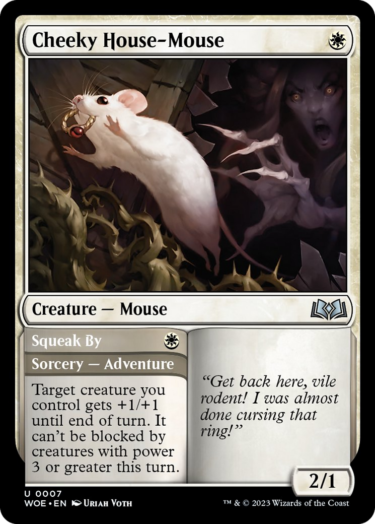 Cheeky House-Mouse [Wilds of Eldraine] | Webway Games