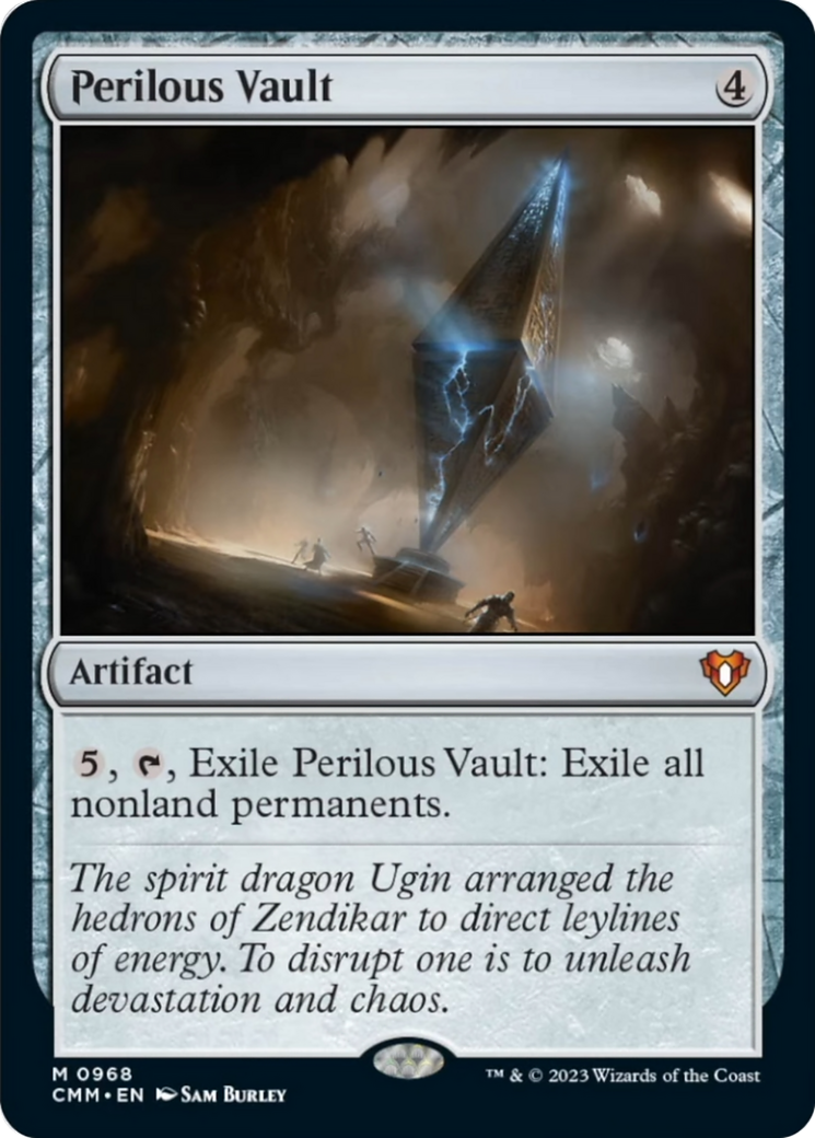 Perilous Vault [Commander Masters] | Webway Games