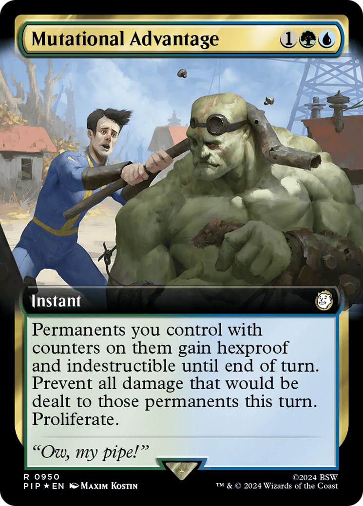 Mutational Advantage (Extended Art) (Surge Foil) [Fallout] | Webway Games