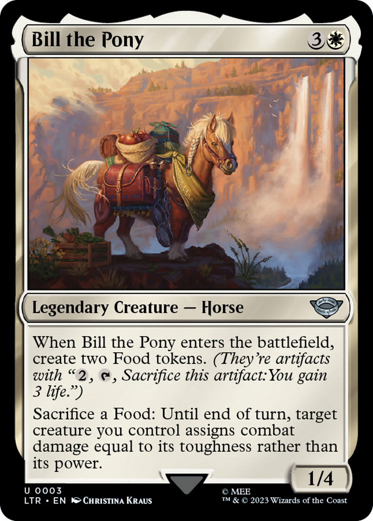 Bill the Pony [The Lord of the Rings: Tales of Middle-Earth] | Webway Games
