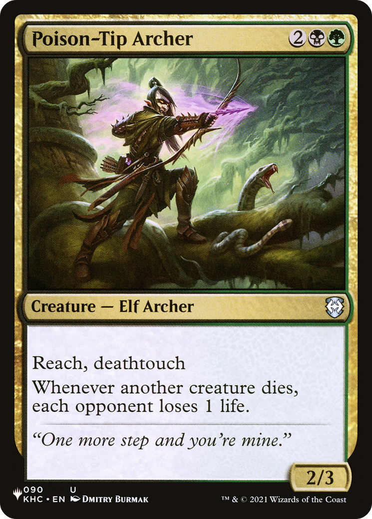 Poison-Tip Archer [The List] | Webway Games