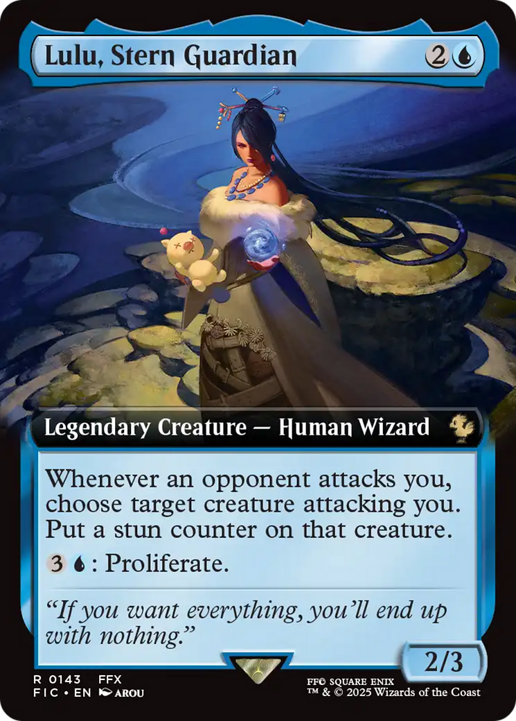 Lulu, Stern Guardian (Extended Art) [FINAL FANTASY Commander] | Webway Games