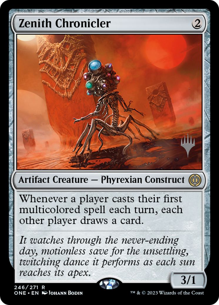 Zenith Chronicler (Promo Pack) [Phyrexia: All Will Be One Promos] | Webway Games