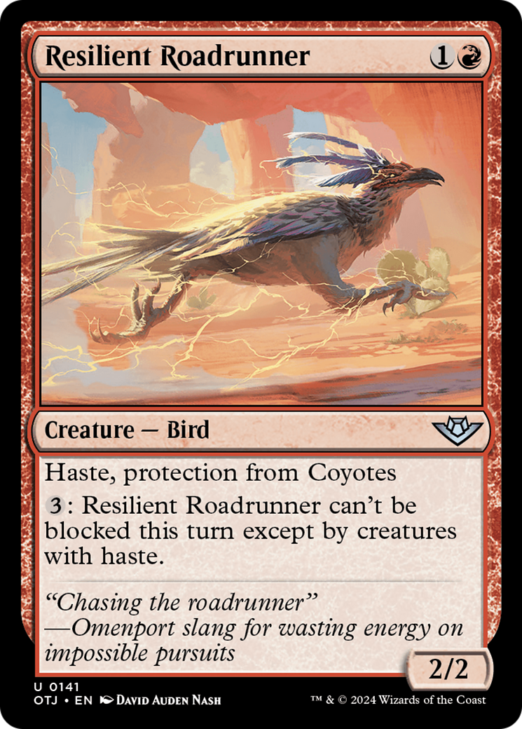 Resilient Roadrunner [Outlaws of Thunder Junction] | Webway Games