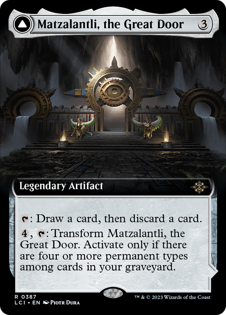 Matzalantli, the Great Door // The Core (Extended Art) [The Lost Caverns of Ixalan] | Webway Games