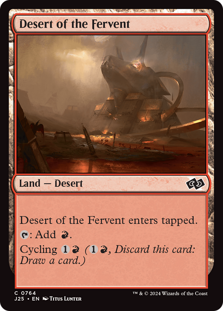 Desert of the Fervent [Foundations Jumpstart] | Webway Games