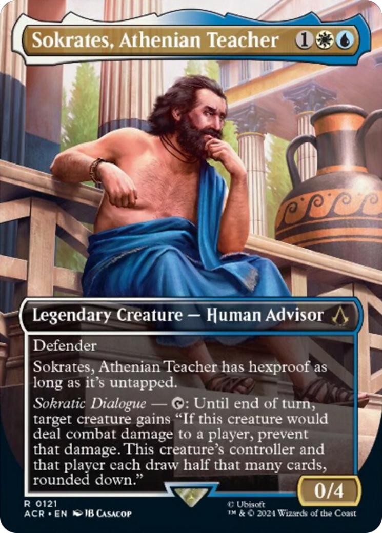 Sokrates, Athenian Teacher (Borderless) [Assassin's Creed] | Webway Games