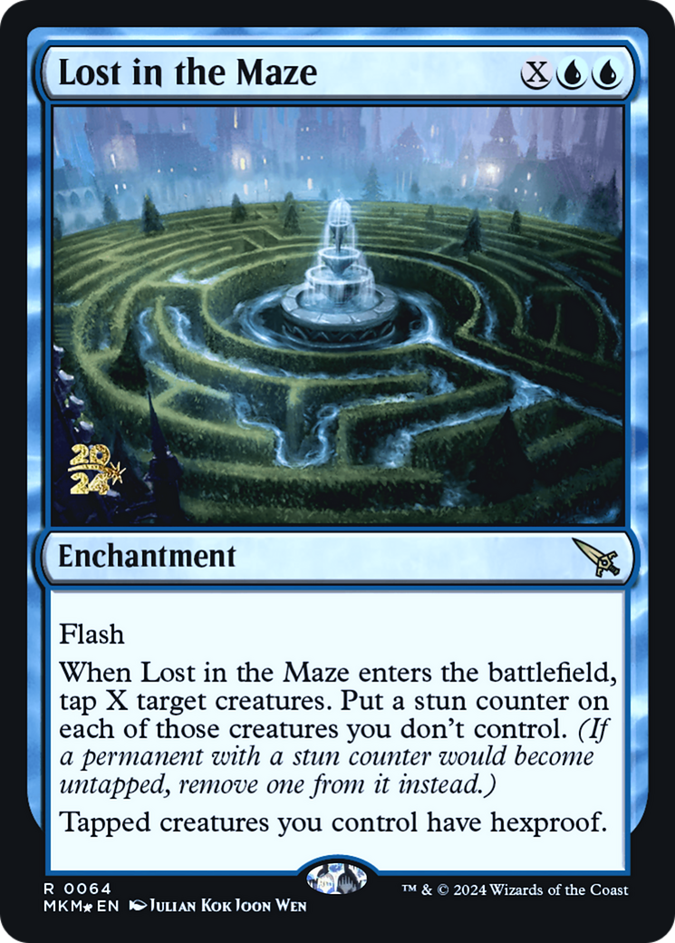 Lost in the Maze [Murders at Karlov Manor Prerelease Promos] | Webway Games