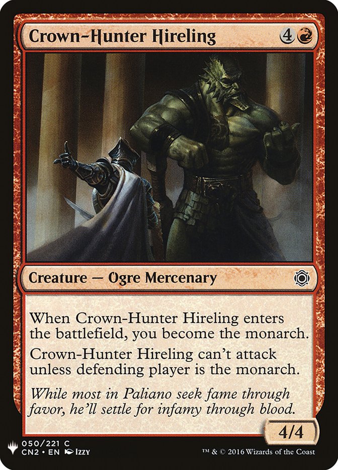 Crown-Hunter Hireling [Mystery Booster] | Webway Games