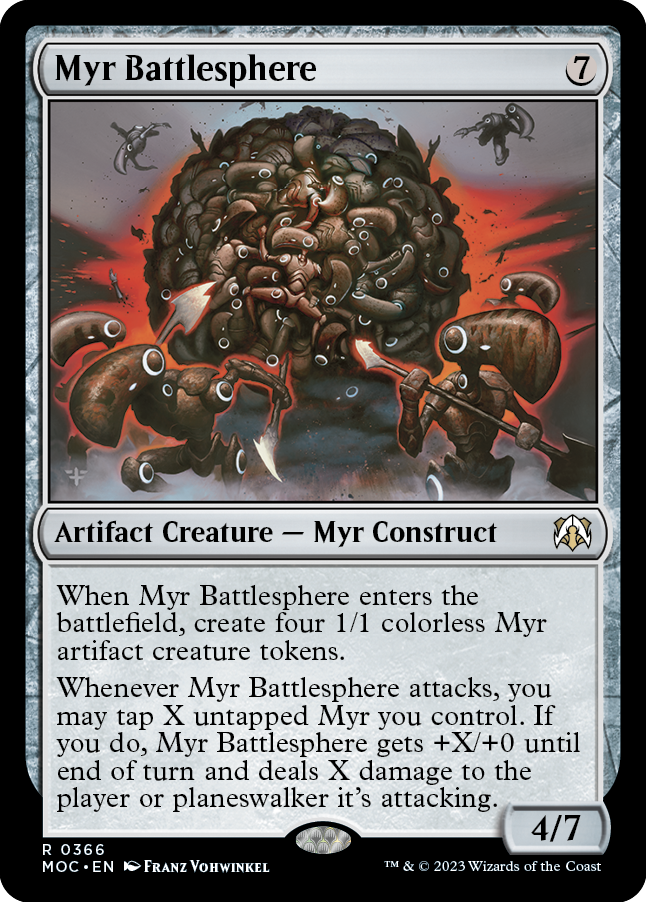 Myr Battlesphere [March of the Machine Commander] | Webway Games