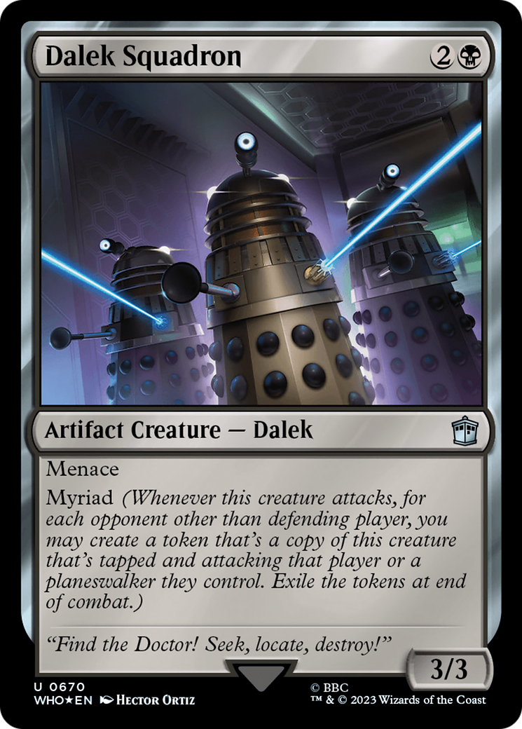 Dalek Squadron (Surge Foil) [Doctor Who] | Webway Games