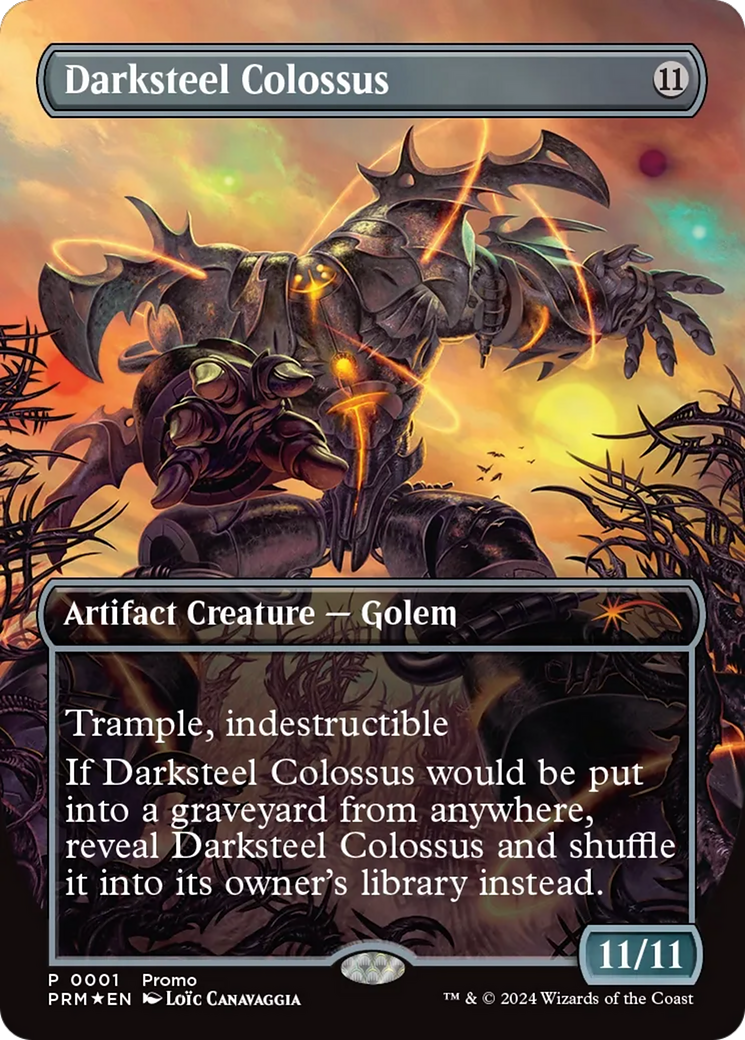 Darksteel Colossus [Wizards Play Network 2024] | Webway Games