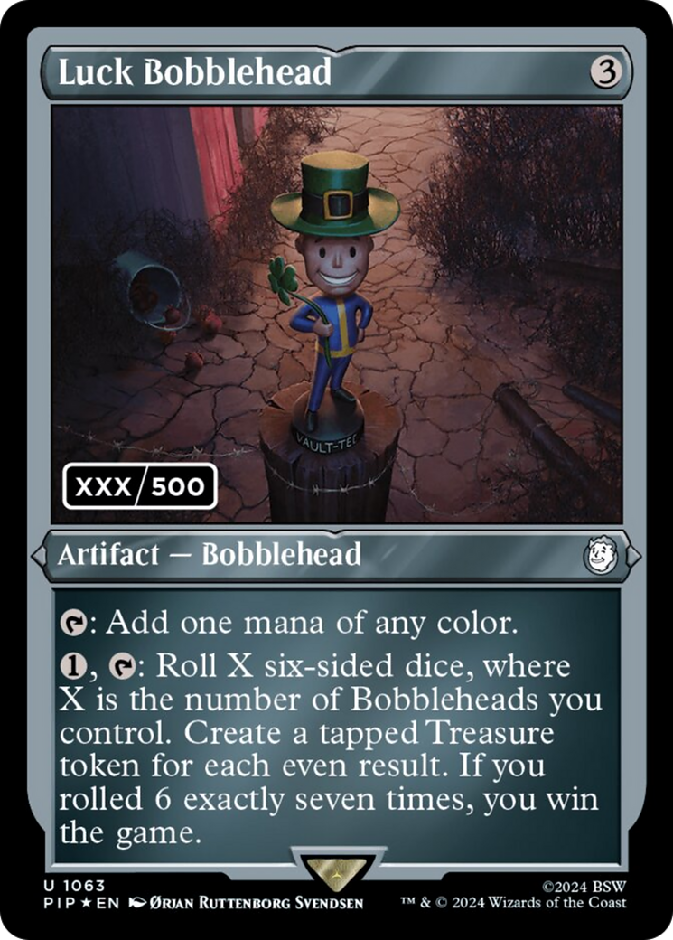 Luck Bobblehead (Serial Numbered) [Fallout] | Webway Games