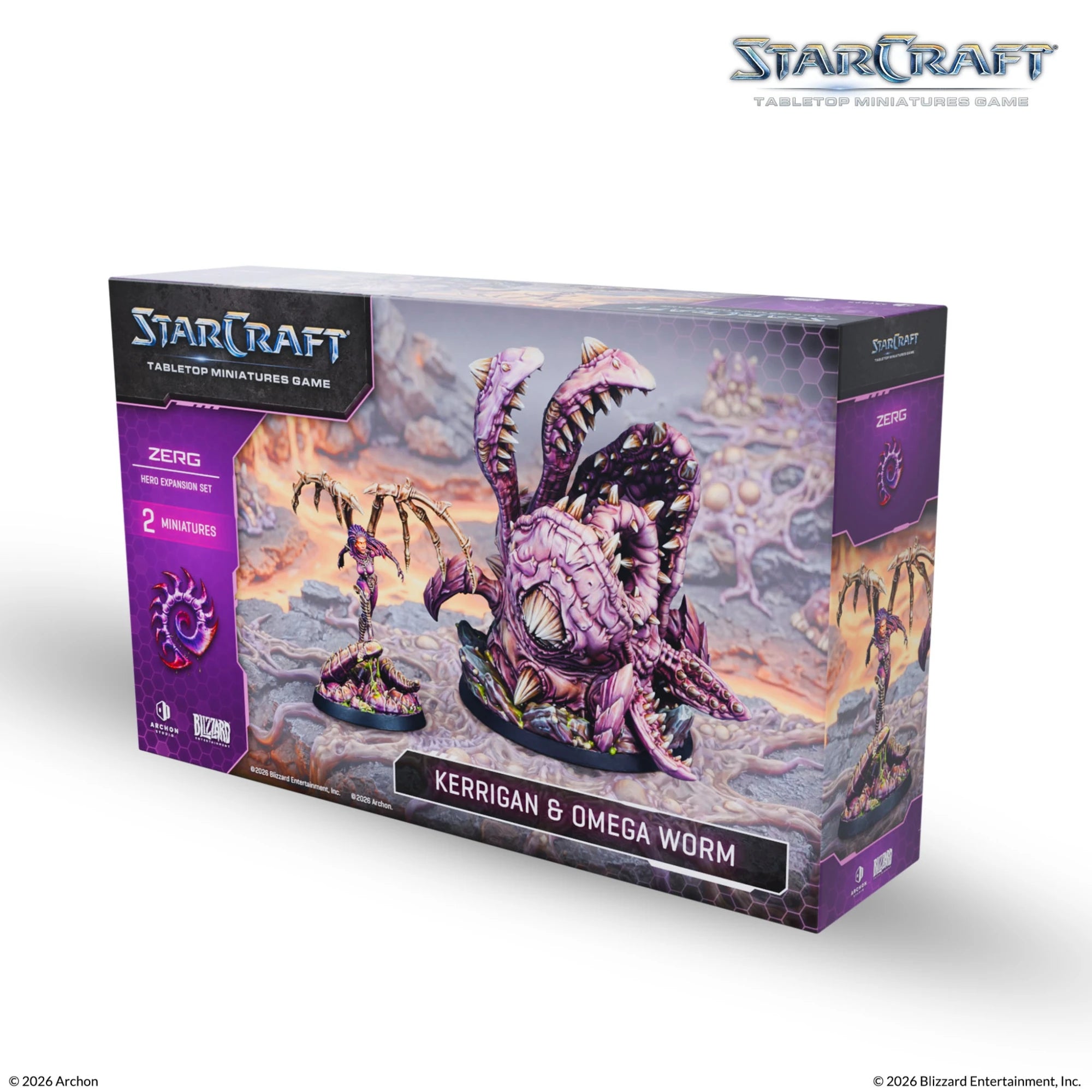 Zerg Kerrigan & Omega Worm Hero Expansion Set | Webway Games