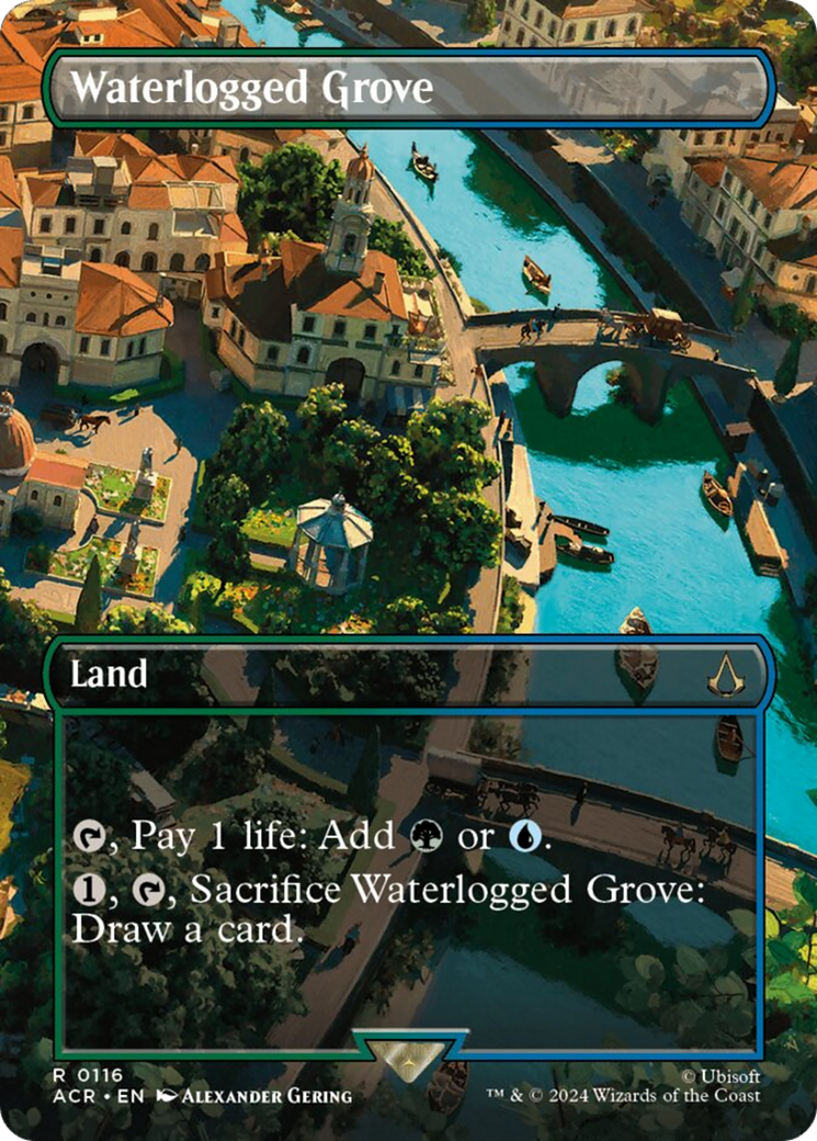 Waterlogged Grove (Borderless) [Assassin's Creed] | Webway Games