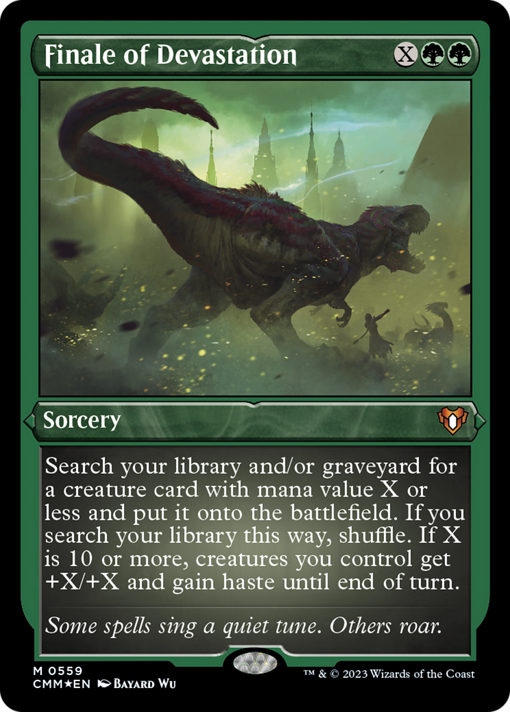 Finale of Devastation (Foil Etched) [Commander Masters] | Webway Games