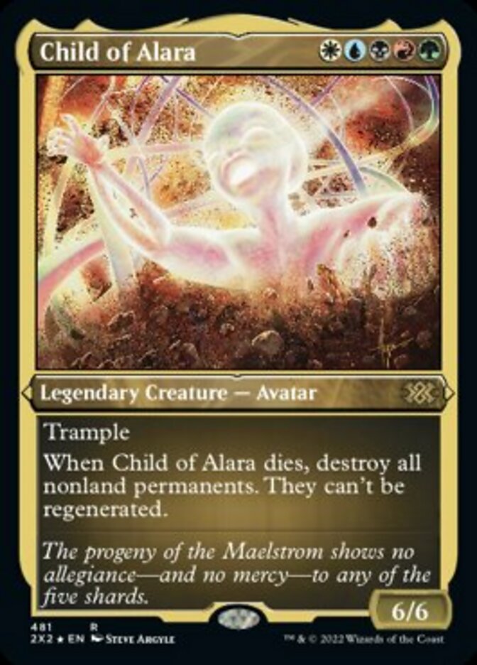 Child of Alara (Foil Etched) [Double Masters 2022] | Webway Games