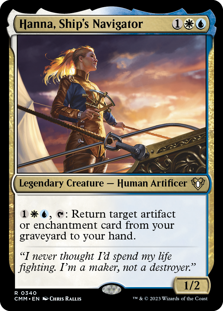 Hanna, Ship's Navigator [Commander Masters] | Webway Games