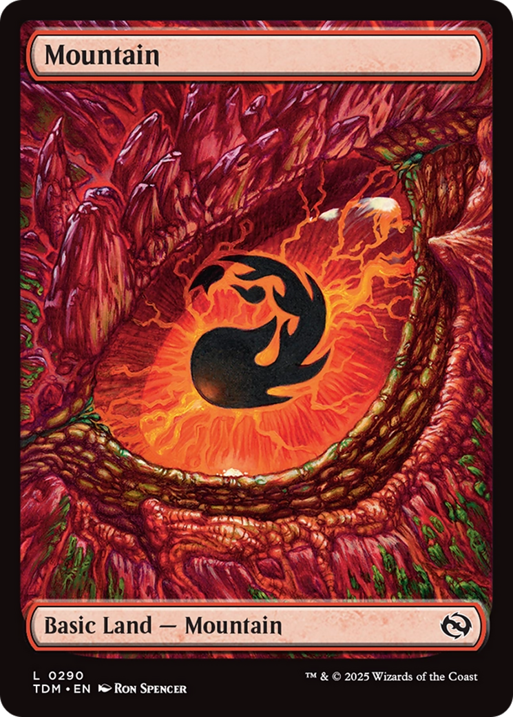 Mountain (0290) [Tarkir: Dragonstorm] | Webway Games