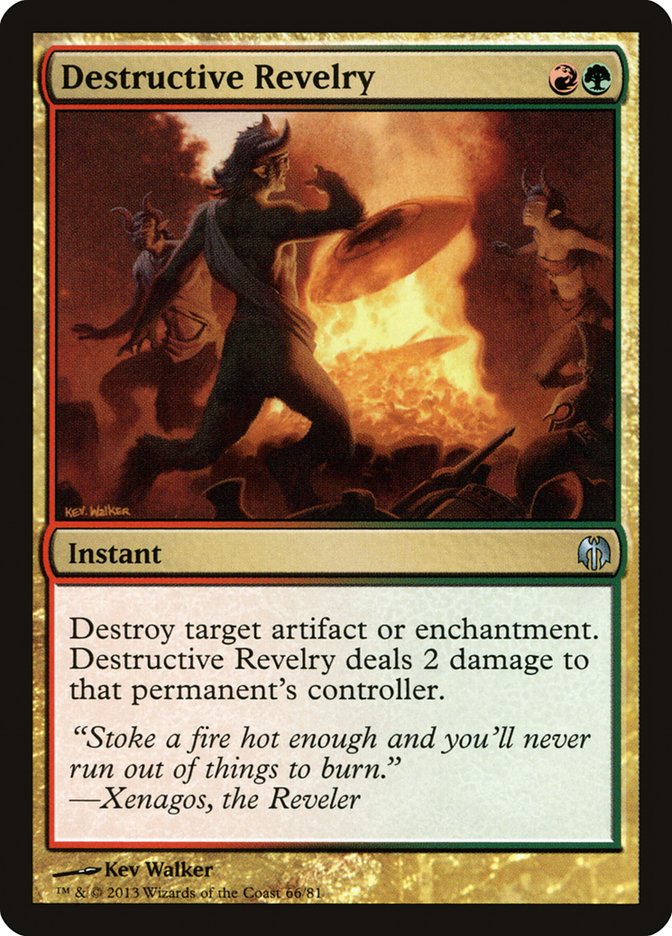 Destructive Revelry [Duel Decks: Heroes vs. Monsters] | Webway Games