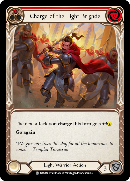 Charge of the Light Brigade (Red) [DTD072] (Dusk Till Dawn) | Webway Games