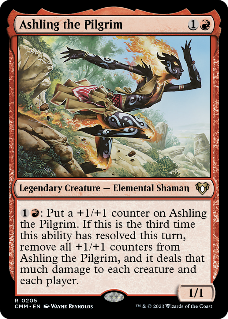 Ashling the Pilgrim [Commander Masters] | Webway Games