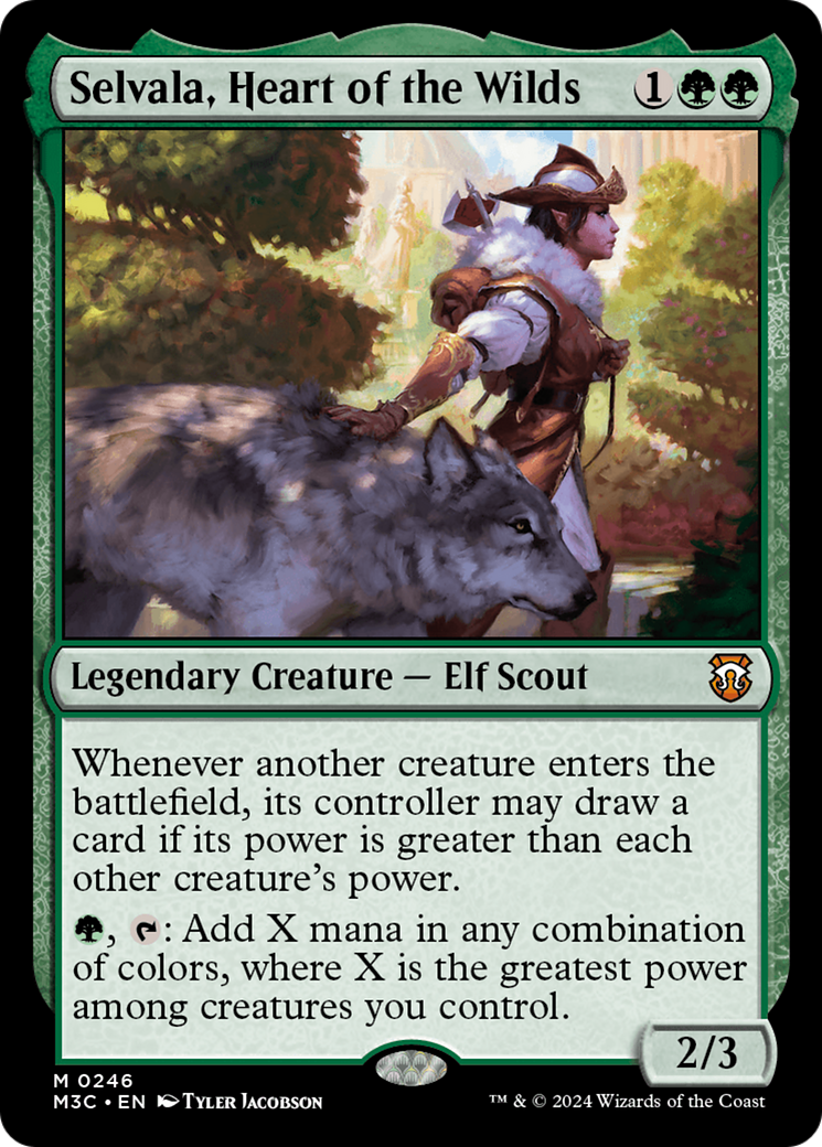 Selvala, Heart of the Wilds [Modern Horizons 3 Commander] | Webway Games