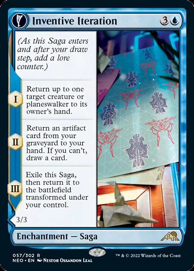 Inventive Iteration // Living Breakthrough [Kamigawa: Neon Dynasty] | Webway Games