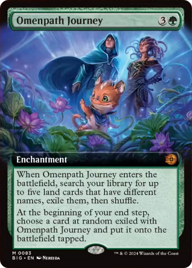 Omenpath Journey (Extended Art) [Outlaws of Thunder Junction: The Big Score] | Webway Games
