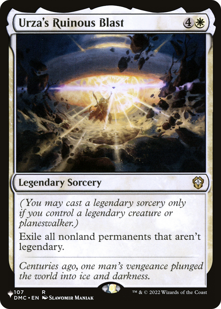 Urza's Ruinous Blast [Secret Lair: From Cute to Brute] | Webway Games