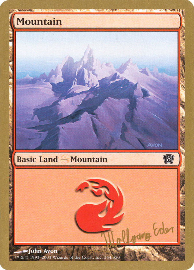 Mountain (Wolfgang Eder) [World Championship Decks 2003] | Webway Games
