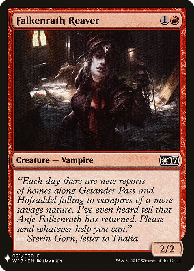 Falkenrath Reaver [Mystery Booster] | Webway Games
