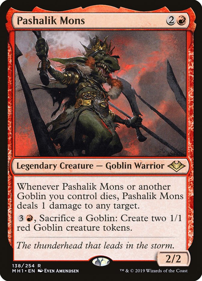 Pashalik Mons [Modern Horizons] | Webway Games