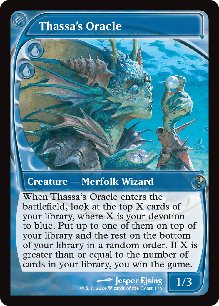 Thassa's Oracle (Future Sight) [Mystery Booster 2] | Webway Games