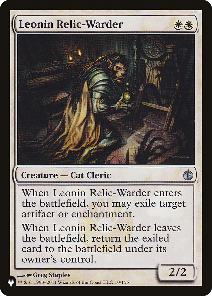 Leonin Relic-Warder (MBS) [The List] | Webway Games