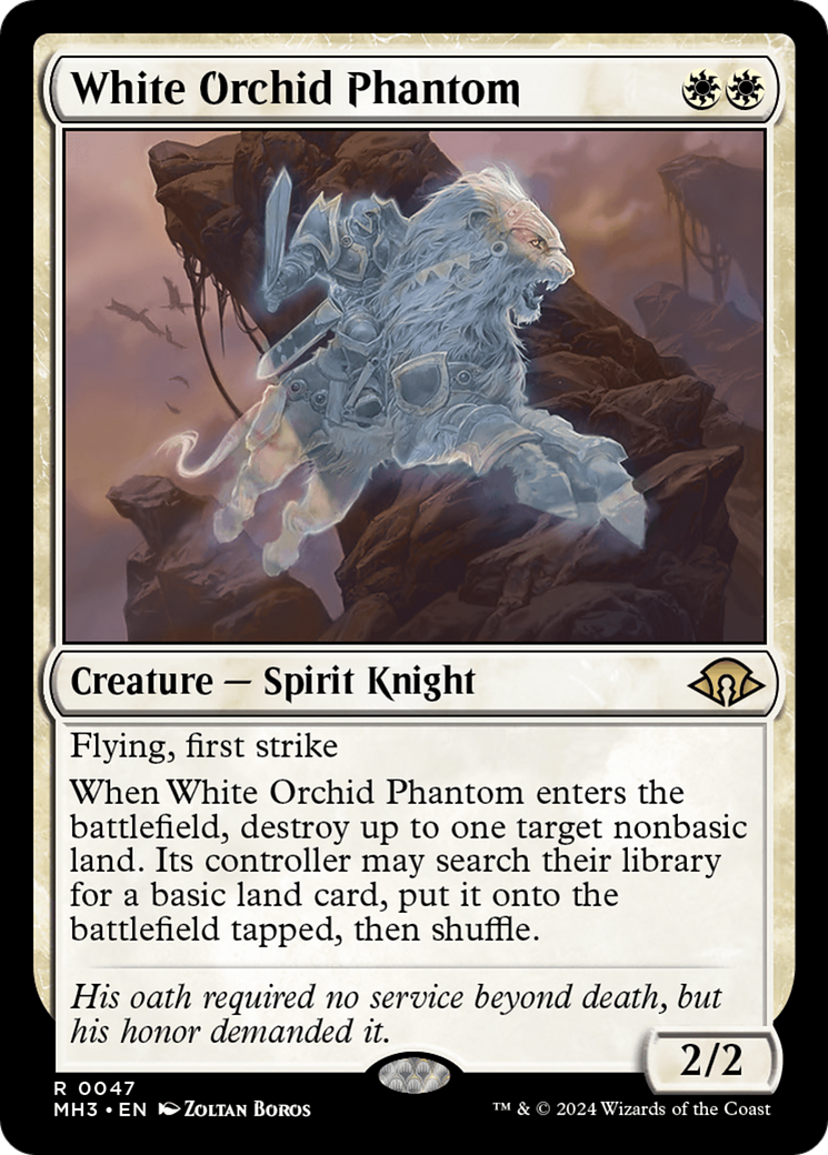 White Orchid Phantom [Modern Horizons 3] | Webway Games