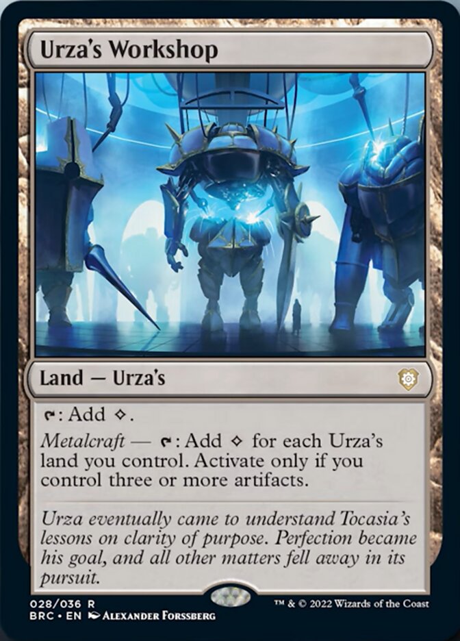 Urza's Workshop [The Brothers' War Commander] | Webway Games