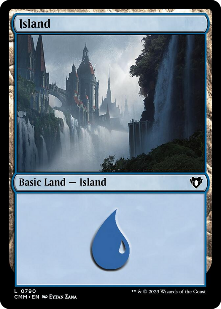 Island (790) [Commander Masters] | Webway Games