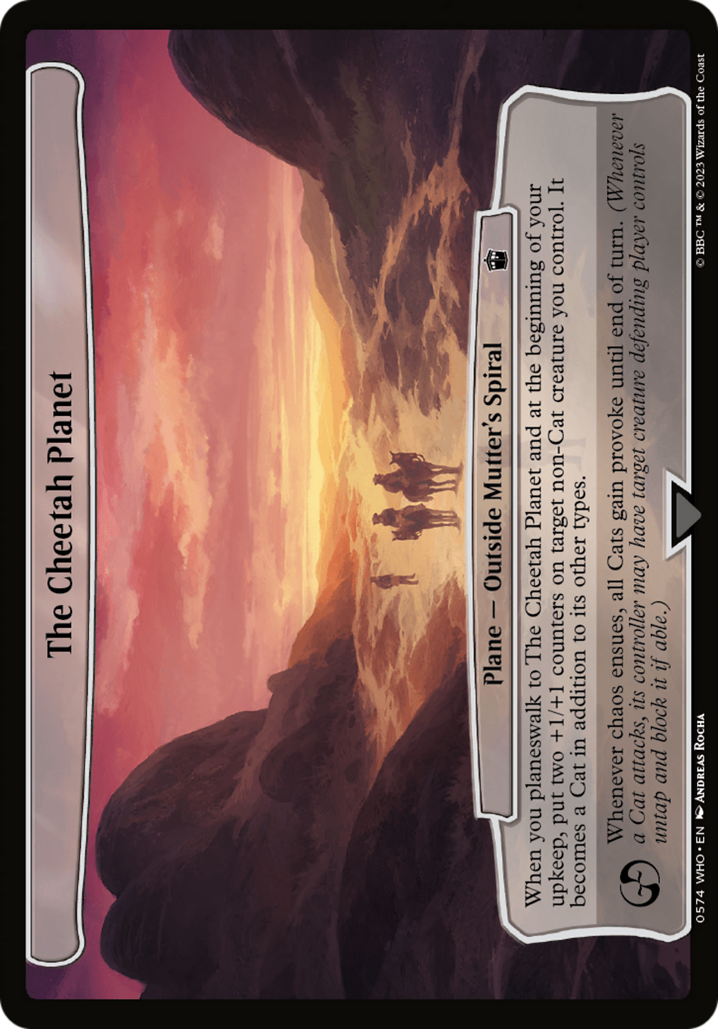 The Cheetah Planet [Doctor Who] | Webway Games