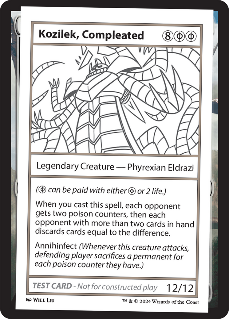 Kozilek, Completed [Mystery Booster 2 Playtest Cards] | Webway Games