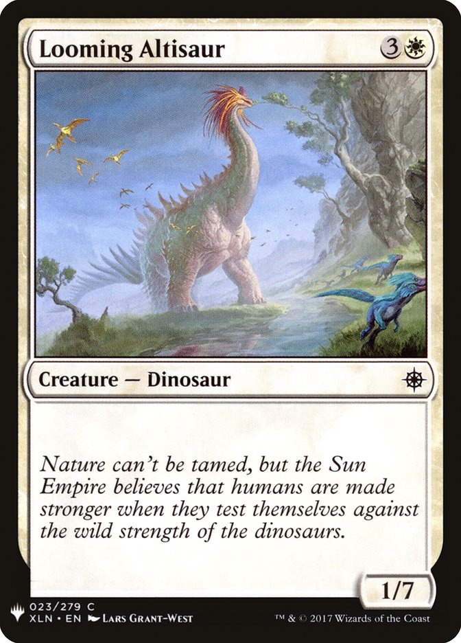 Looming Altisaur [Mystery Booster] | Webway Games