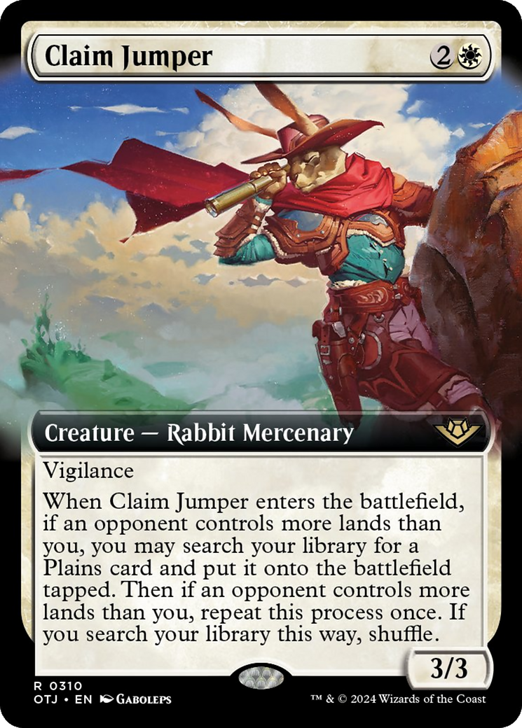 Claim Jumper (Extended Art) [Outlaws of Thunder Junction] | Webway Games