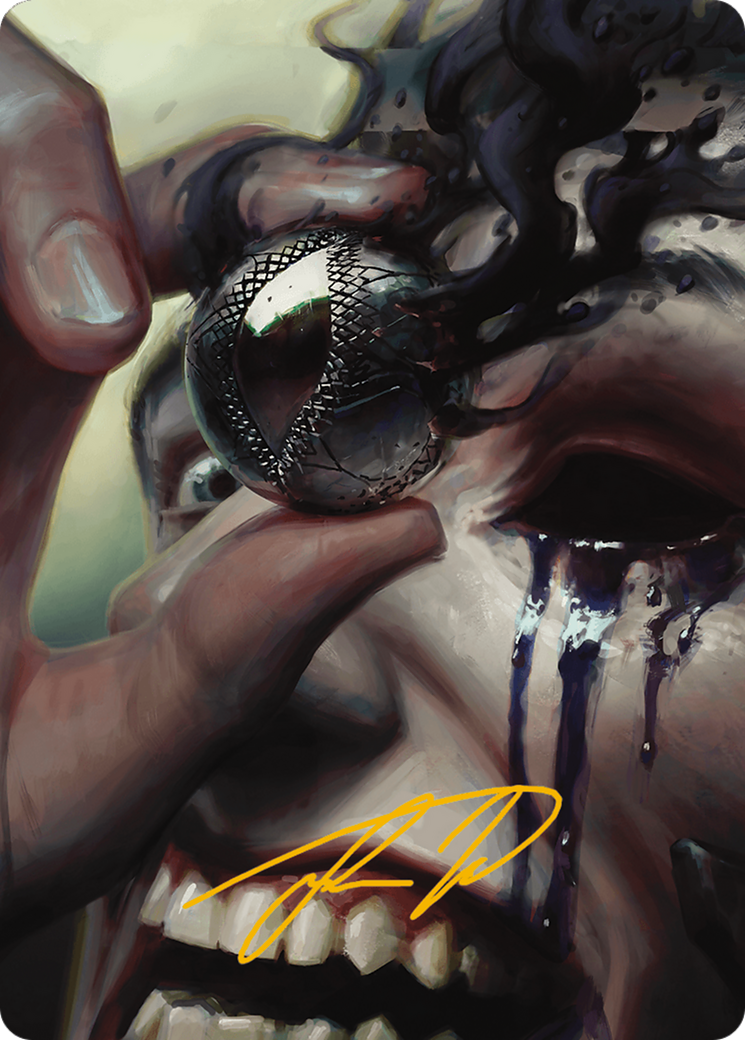 Jet Medallion Art Card (Gold-Stamped Signature) [Modern Horizons 3 Art Series] | Webway Games