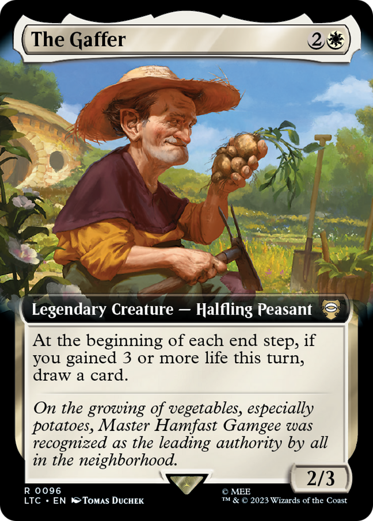 The Gaffer (Extended Art) [The Lord of the Rings: Tales of Middle-Earth Commander] | Webway Games