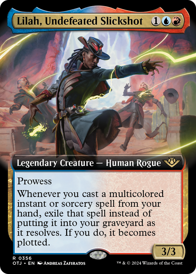 Lilah, Undefeated Slickshot (Extended Art) [Outlaws of Thunder Junction] | Webway Games