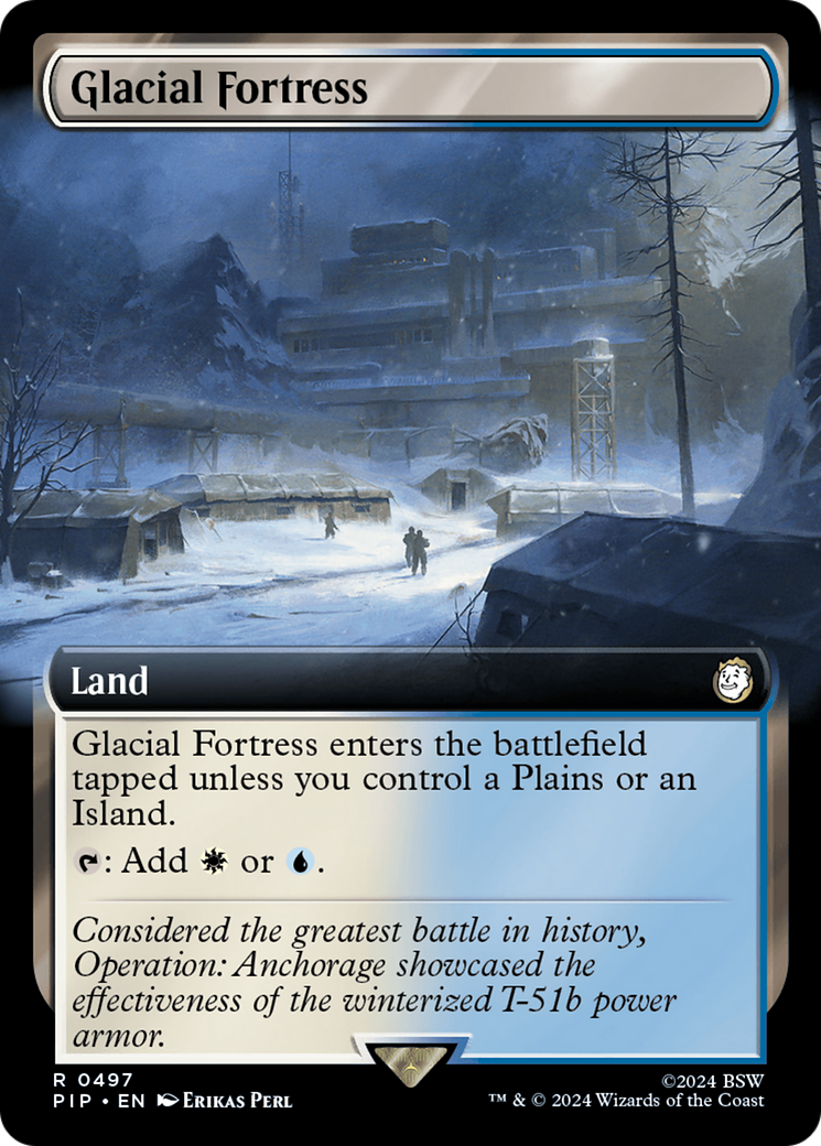 Glacial Fortress (Extended Art) [Fallout] | Webway Games